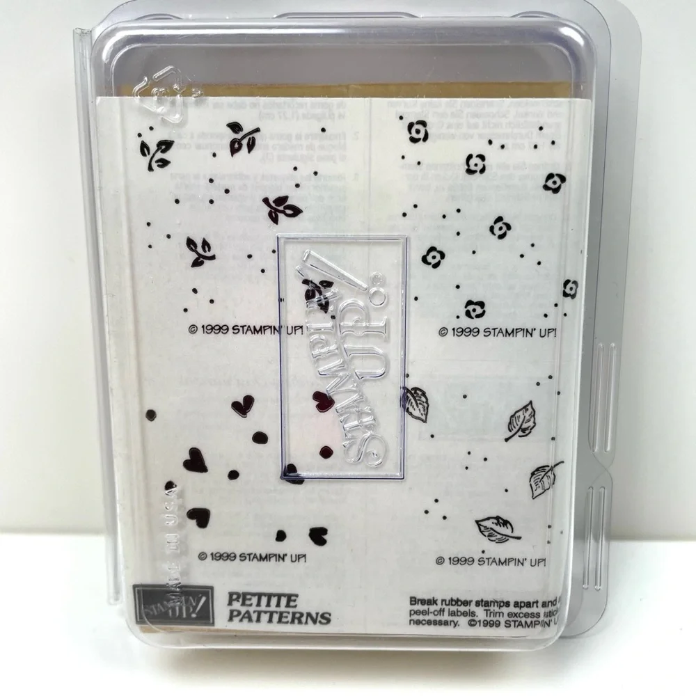 Stampin' Up! Petite Patterns Rubber Stamp Set 1999